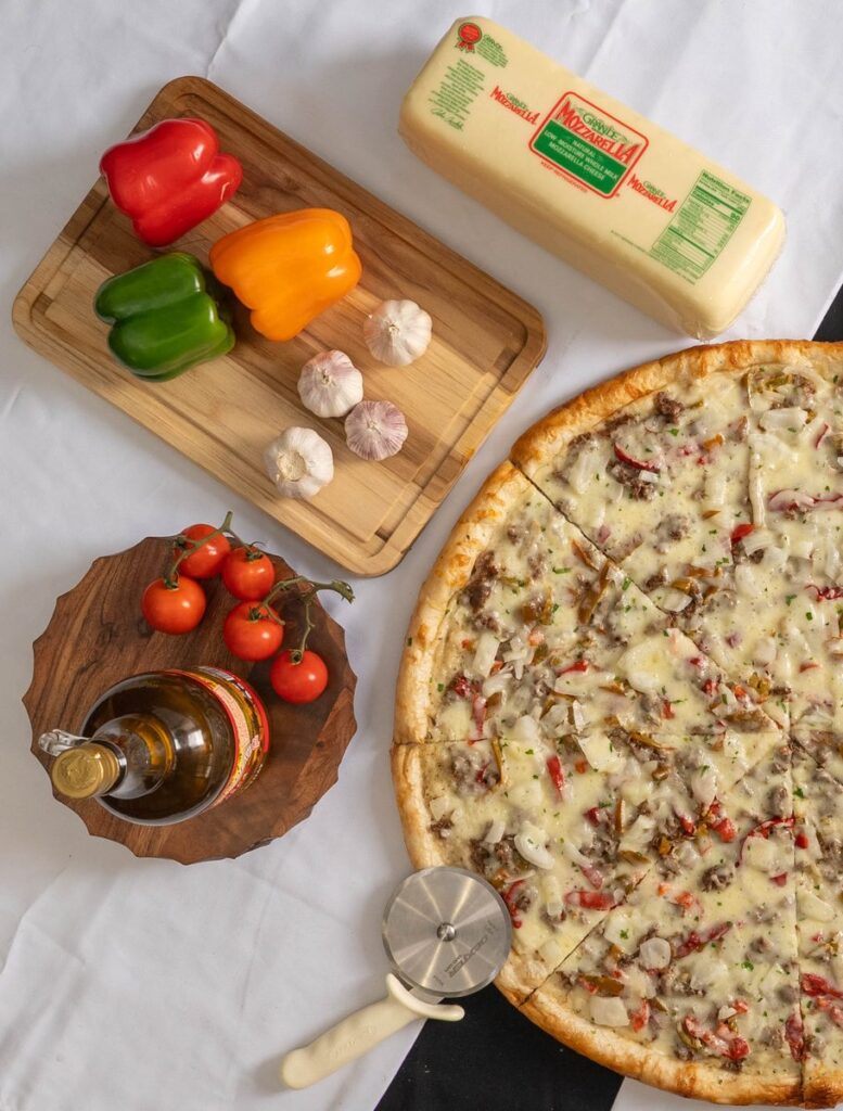 Philly Cheesesteak Pizza