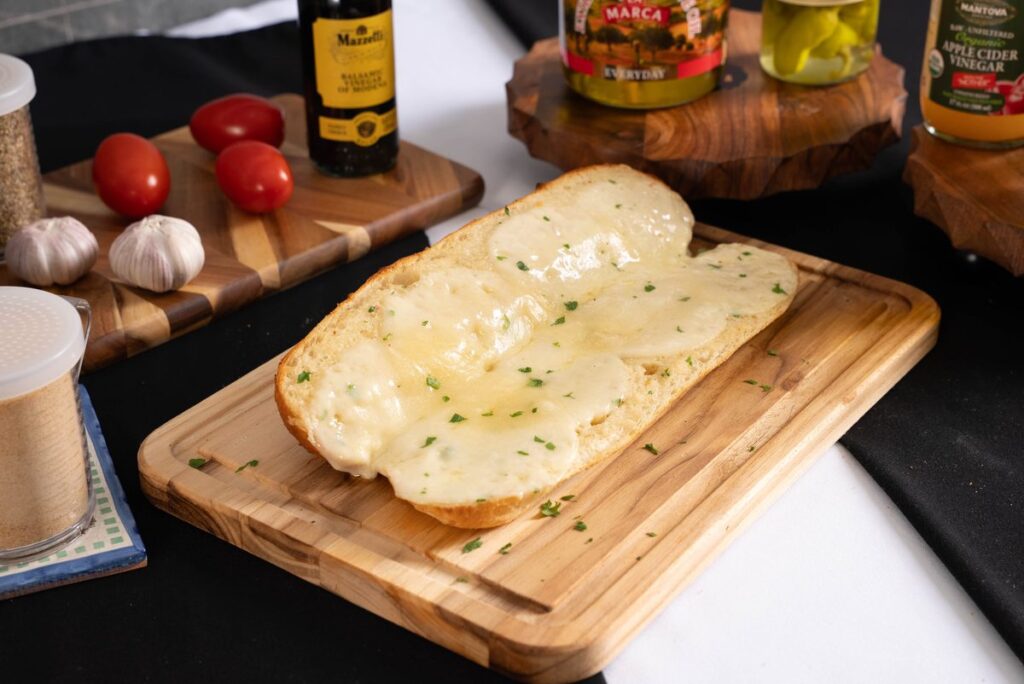Garlic Bread with Mozzarella